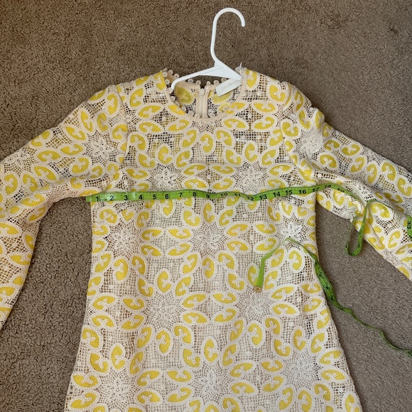 Zimmermann Golden Lace Mini Dress  Golden Lace Mini Dress - Picture 7 of 11